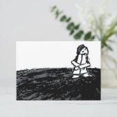 hoekkind kaart (Staand voorkant)