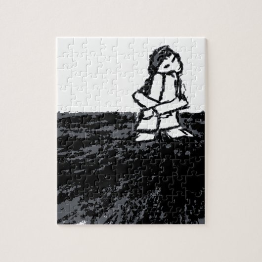 hoekkind legpuzzel (Verticaal)
