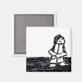 hoekkind magneet (Voorkant / Achterkant)