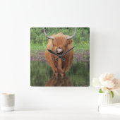 Hoekklok koe vierkante klok (Huis)