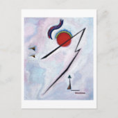Hoeklijn door Kandinsky, 1930 Briefkaart (Voorkant)