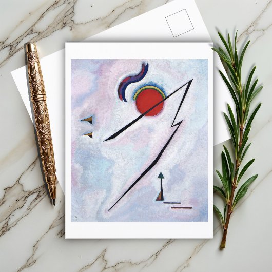 Hoeklijn door Kandinsky, 1930 Briefkaart