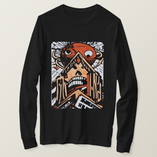 Hoekluidspreker T-shirt (Design voorkant)