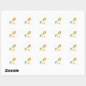 Hoekpaard Ster Sticker (Vel)