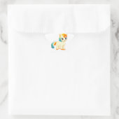 Hoekpaard Ster Sticker (Tas)