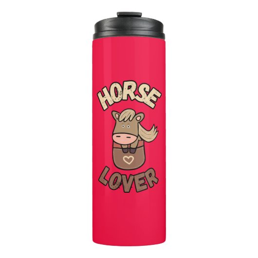 Hoekpaard Thermosbeker (Voorkant)