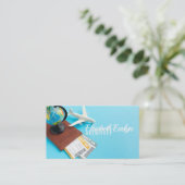 Hoekpaspoort en kaartregeling visitekaartje (Staand voorkant)