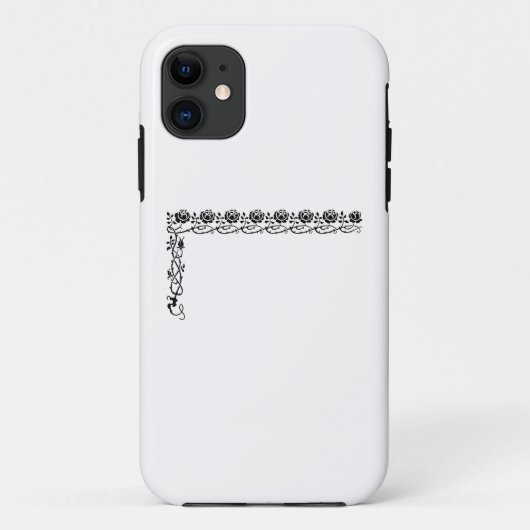 hoekrandversiering Case-Mate iPhone case (Achterkant)
