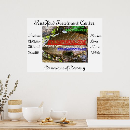 hoeksteen van herstel poster (Keuken)