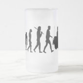 Hoekuitrusting voor wetshandhavingsfunctionarissen matglas bierpul (Center)