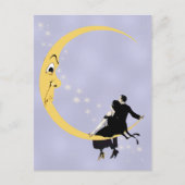 hoekverdraaiing van moonspieren Couple Briefkaart (Voorkant)