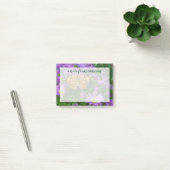 Hoekvleugelvlinder op kegelbloem post-it® notes (Kantoor)