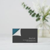 Hoekvouw Visitekaartje (Staand voorkant)