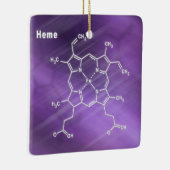 Hoemmolecule Structurele chemische formule Keramisch Ornament (Rechts)