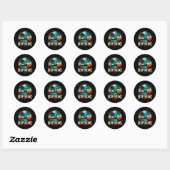 Hoepels Ronde Sticker (Vel)