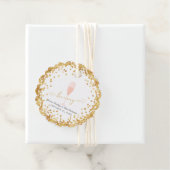 Hoera! Bachelorette Verloving Brunch Bedankjes Labels (In situ)