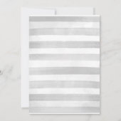 Hoera Elegant Script Fotokaart Bedankkaart (Achterkant)