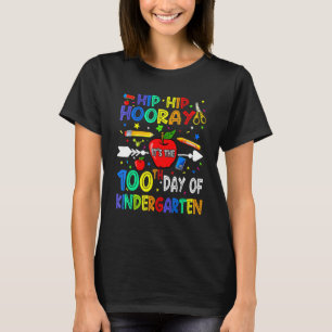 Hoera Het Is De 100e Dag Van De Kleuterschool T-shirt