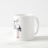 Hoera het is een jongen koffiemok (Voorkant rechts)