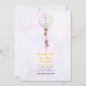 Hoera, het is mijn dag! Minimaal verjaardagsfeestj Kaart (Voorkant)