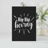 Hoera Hoera Beterschap Kaart (Staand voorkant)