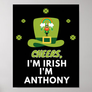 Hoera, ik ben Iers, ik ben Anthony Poster