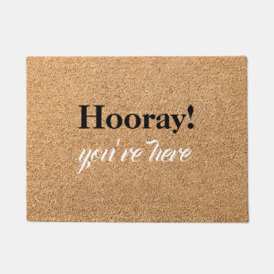 Hoera! Je bent hier Doormat Deurmat