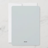 Hoera, je bent klaar met school Funny Fish Afstude Feestdagenkaart (Achterkant)