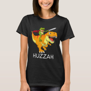 Hoera Kikker Ridder Meme En Grappige Dinosaur T-shirt
