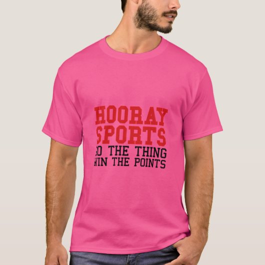 Hoera Sport T-shirt (Voorkant)