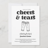 Hoera & tranen Feest van het Leven Kaart (Voorkant)