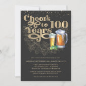 Hoera voor 100 jaar | Milestone verjaardagsfeestje Kaart (Voorkant)