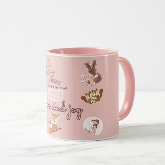 Hoera voor 2025.2 mok (Voorkant rechts)