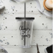 Hoera voor 50 Years Glitter Gift Party Acryl Drinkbeker