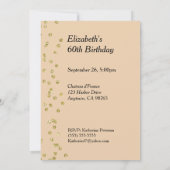 Hoera voor 60 Years Custom Kaart (Achterkant)