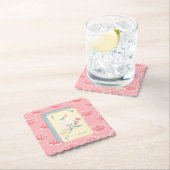 Hoera voor Bird Bam Mahjong Kartonnen Onderzetters (Insitu)