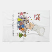 Hoera voor de Chef Theedoek (Horizontaal)