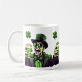 Hoera voor de geest van St. Patrick! Koffiemok