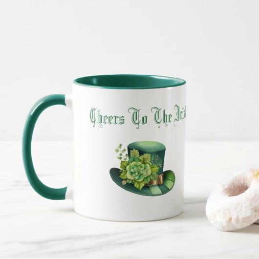 Hoera voor de Ieren Mok (Met donut)