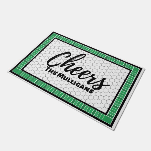 Hoera voor de Ierse familie Deurmat (Schuin)