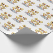 Hoera voor de kwakzalvende tijden cadeaupapier (Hoek)