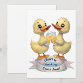 Hoera voor de kwakzalvende tijden kaart (Voorkant / Achterkant)