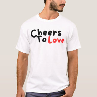Hoera voor de liefde - Romantisch Celebration T-sh T-shirt
