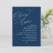 Hoera voor de liefde, Romantisch Vrijgezellenfeest Kaart (Staand voorkant)