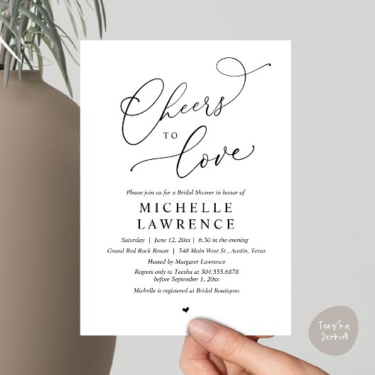 Hoera voor de liefde, Romantisch Vrijgezellenfeest Kaart