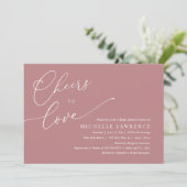 Hoera voor de liefde, Romantisch Vrijgezellenfeest Kaart (Staand voorkant)