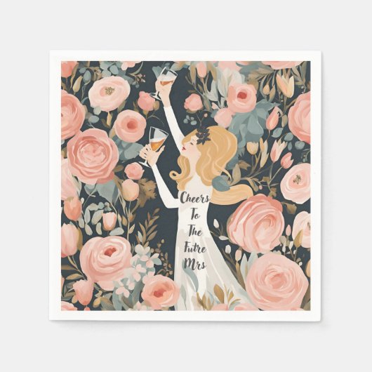 Hoera voor de toekomst mevrouw servet (Voorkant)