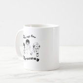 HOERA VOOR DRIEHOEKSEKS KOFFIEMOK (Voorkant links)
