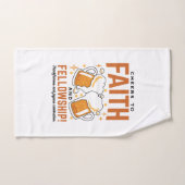 Hoera voor Faith & Fellowship - Oktoberfest T-shir Handdoek (Handdoek)