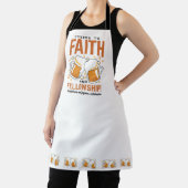 Hoera voor Faith & Fellowship - Oktoberfest T-shir Schort (Insitu)